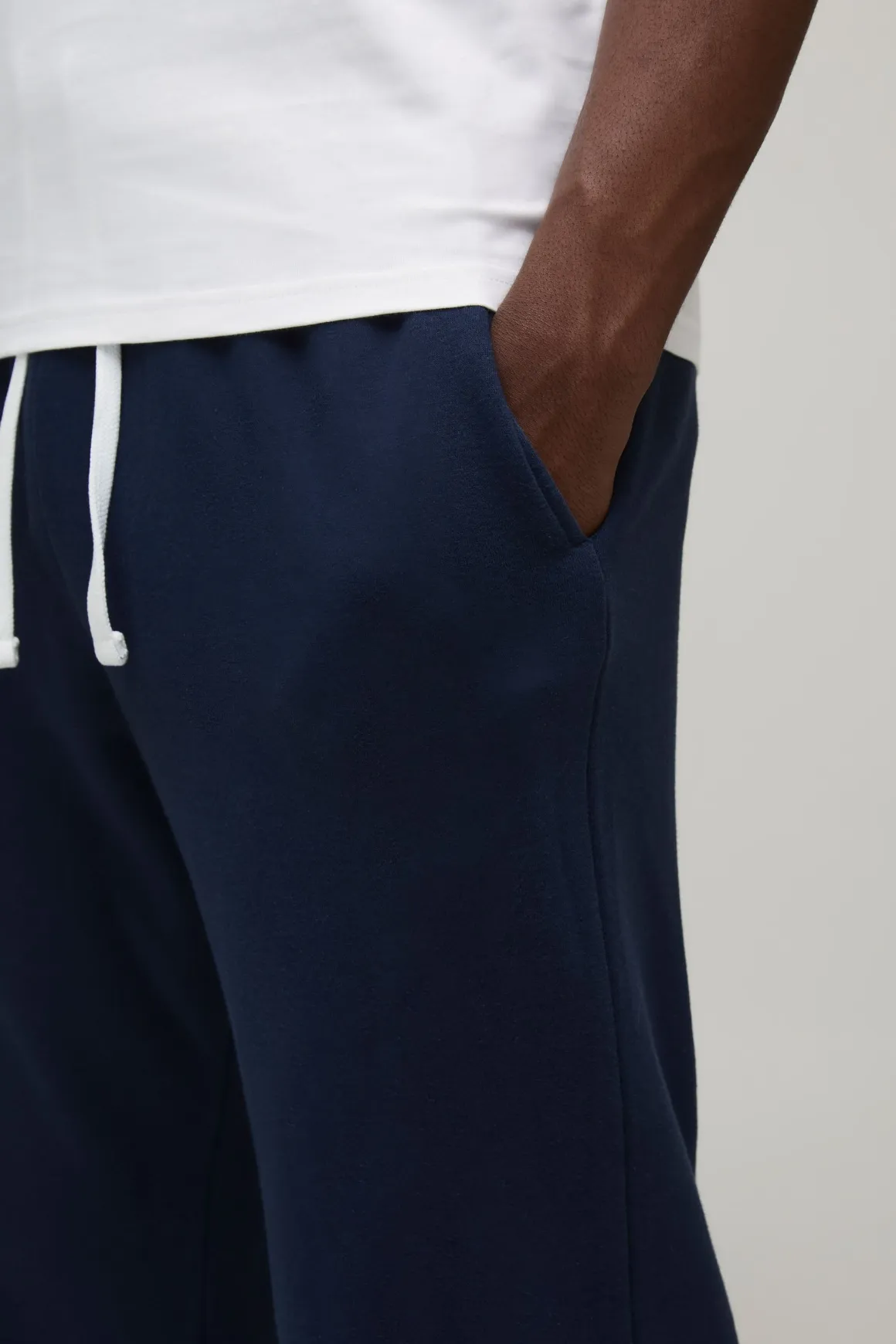 Jogging Baggy Basique à Entrejambe Bas
