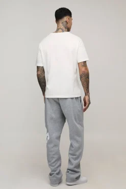 boohooMAN Jogging Baggy Gothique Imprimé Taille Haute<Homme Tout Afficher|Jogging