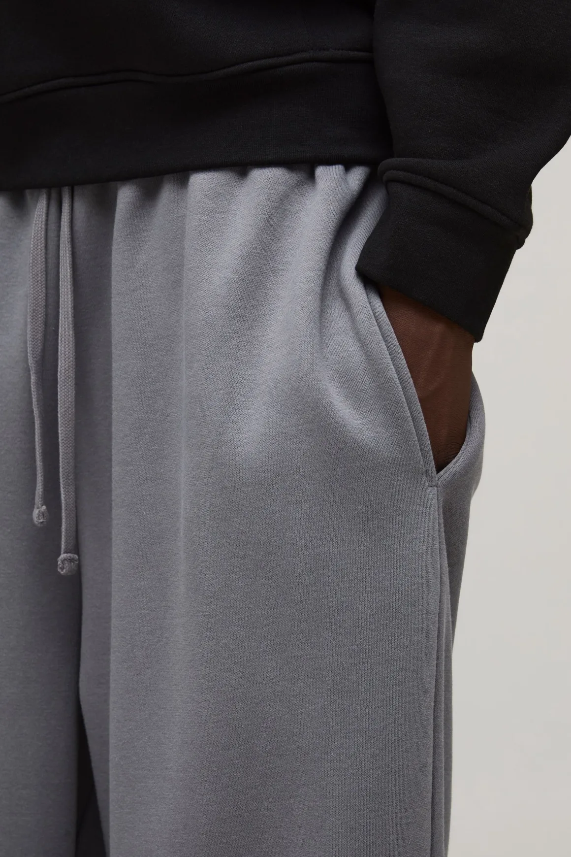 Jogging Basique Jambes Très Larges