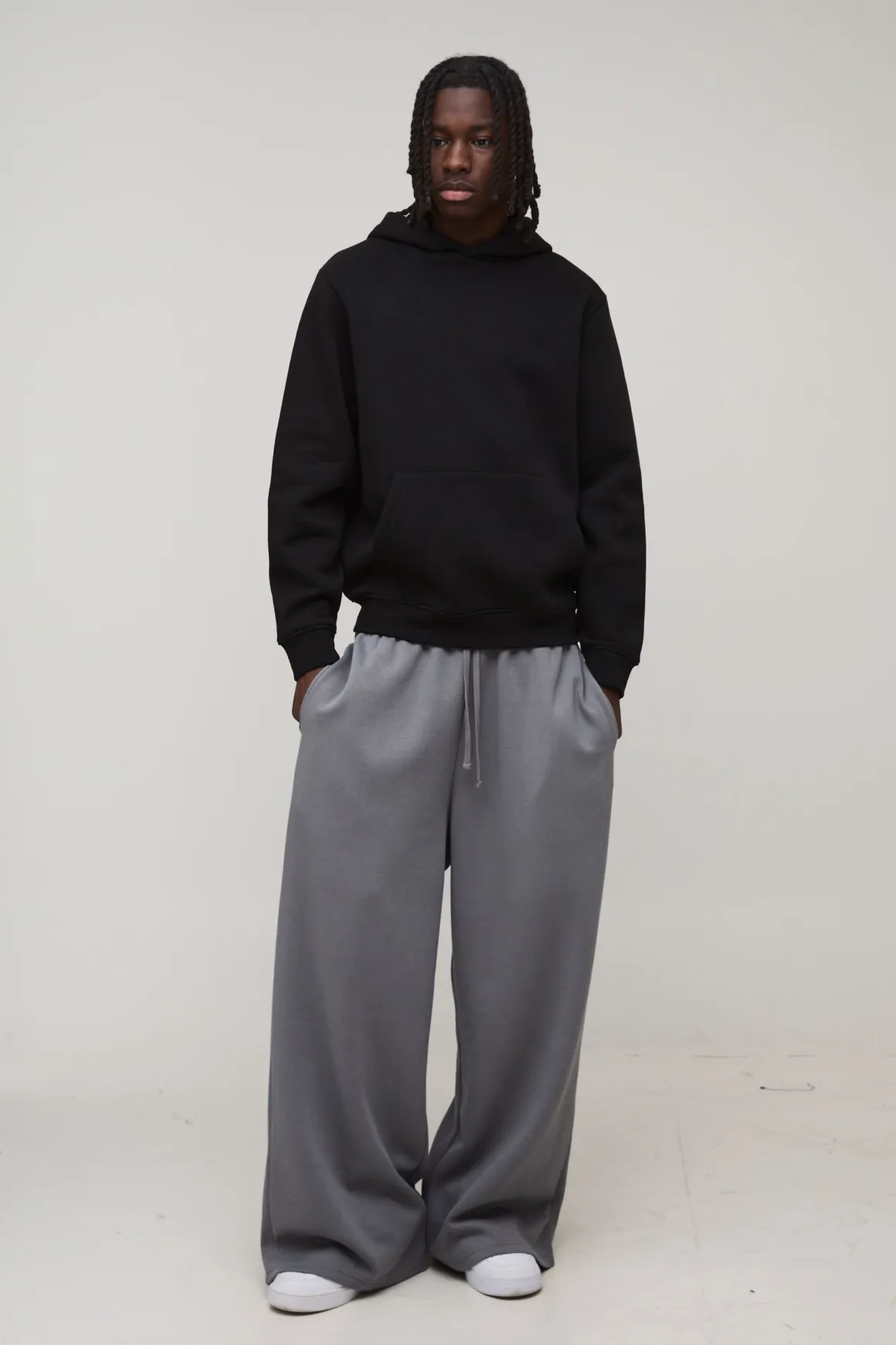 Jogging Basique Jambes Très Larges