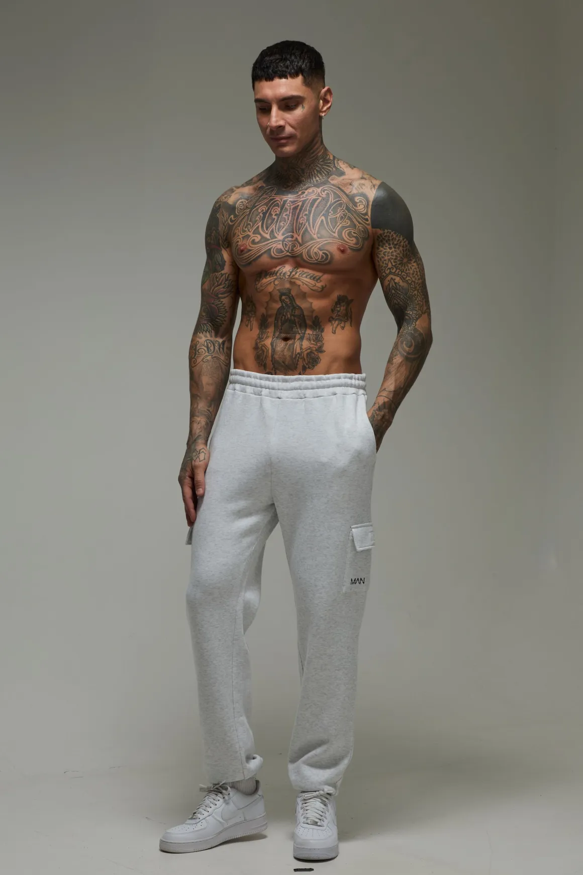 Jogging Cargo Coupe Regular Active pour Homme Grande Taille