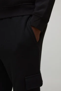 boohooMAN Jogging Cargo Droit Basique<Homme Survêtements|Essentiels