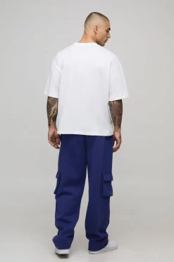 Jogging Coupe Baggy avec Appliqué Étoile