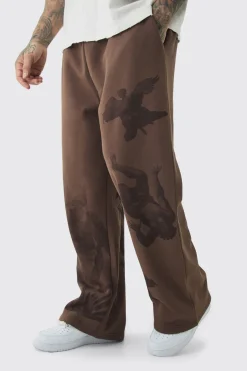 Jogging Coupe Décontractée Imprimé Renaissance Taille Haute