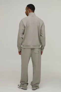 boohooMAN Jogging Coupe Droite En Molleton Épais 480 G/m²<Homme Jogging|Survêtements