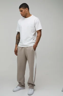 boohooMAN Jogging Coupe Droite à Panneaux<Homme Jogging|Tout Afficher