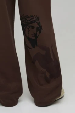 boohooMAN Jogging Coupe Large Imprimé Renaissance<Homme Joggings|Jogging