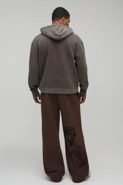 boohooMAN Jogging Coupe Large Imprimé Renaissance<Homme Joggings|Jogging