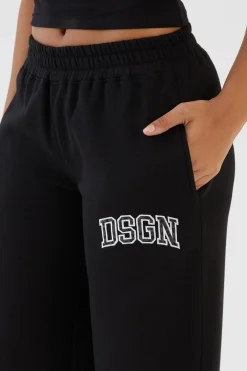 DSGN Studio Jogging Droit À Appliqué Léopard<Femme Joggings|Pantalons