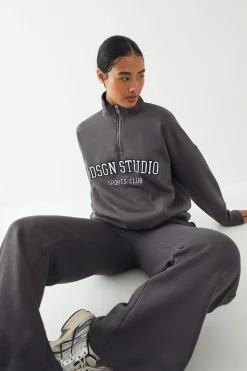 Jogging Droit Avec Appliqué Dsgn Studio