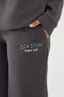 Jogging Droit Avec Appliqué Dsgn Studio