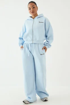 Jogging Droit Brodé Script Dsgn Studio