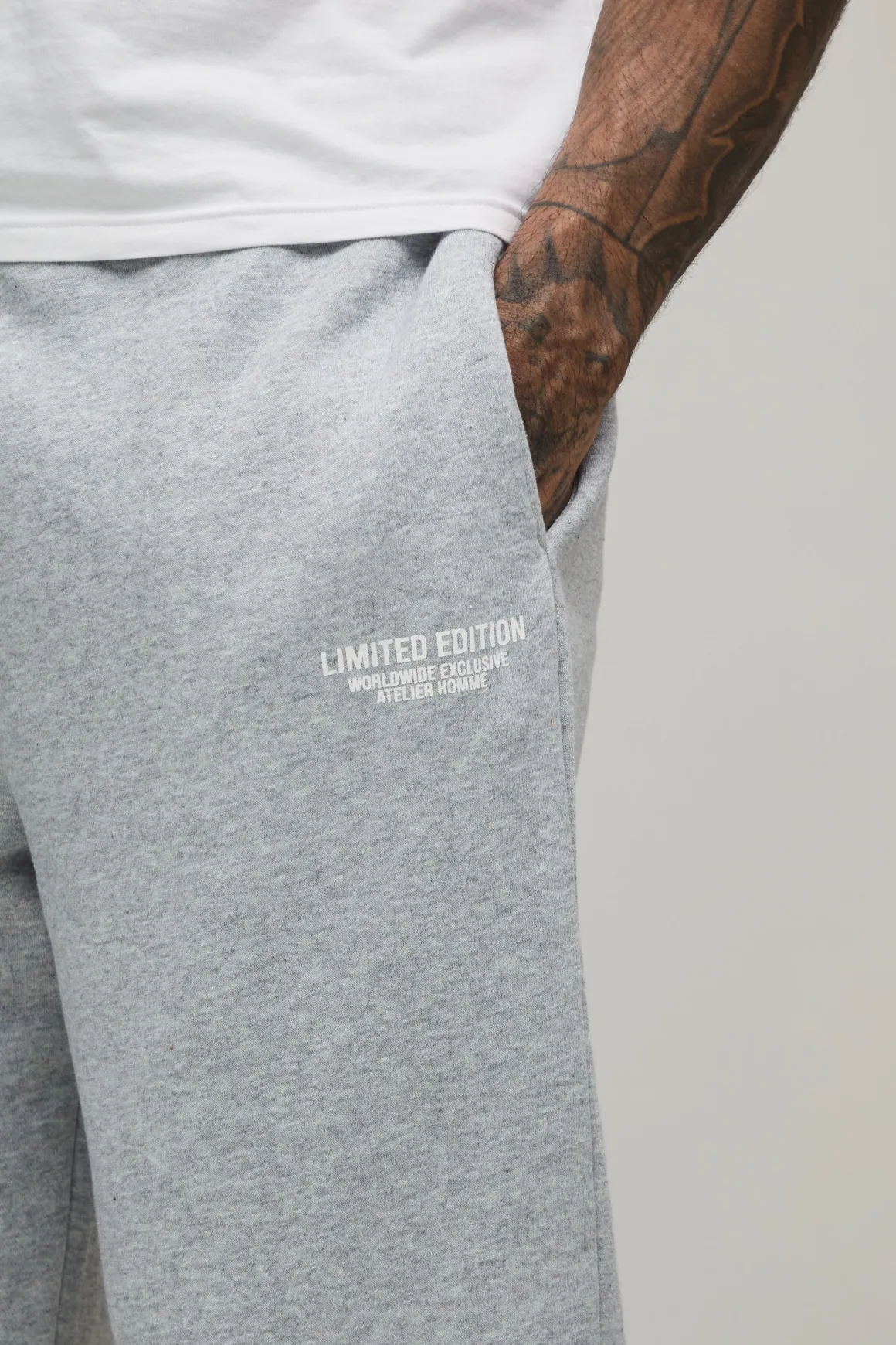Jogging Droit Édition Limitée Pour Homme Grand
