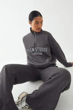DSGN Studio Jogging Droit avec Appliqué<Femme Pantalons|Dsgn Studio