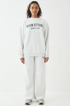 DSGN Studio Jogging Droit avec Appliqué<Femme Pantalons|Dsgn Studio