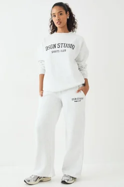 DSGN Studio Jogging Droit avec Appliqué<Femme Pantalons|Dsgn Studio