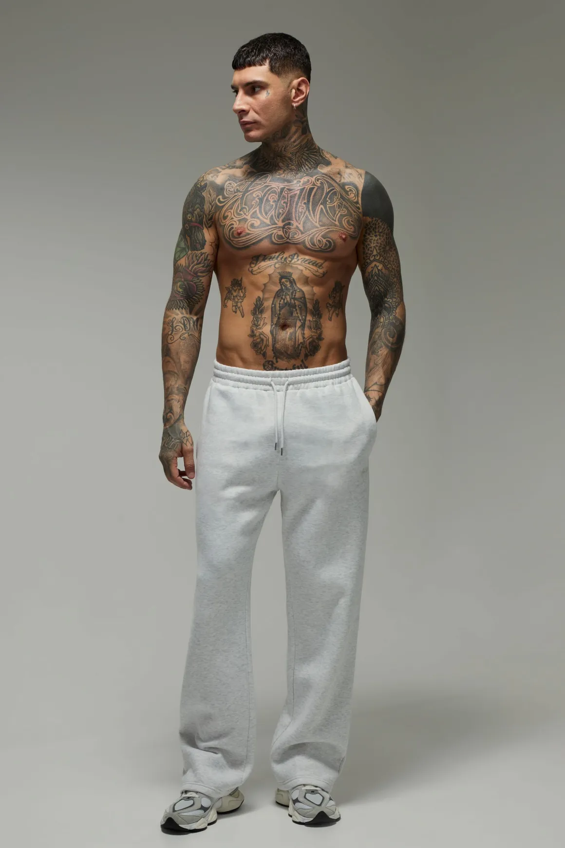 Jogging Droit Homme Actif Grande Taille