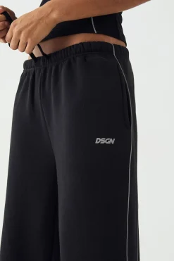 DSGN Studio Jogging Droit Réfléchissant<Femme Pantalons|Dsgn Studio