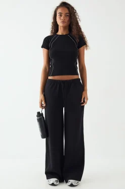 DSGN Studio Jogging Droit Réfléchissant<Femme Pantalons|Dsgn Studio