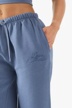 DSGN Studio Jogging Droit Script Contrasté<Femme Pantalons|Dsgn Studio