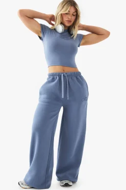 DSGN Studio Jogging Droit Script Contrasté<Femme Pantalons|Dsgn Studio