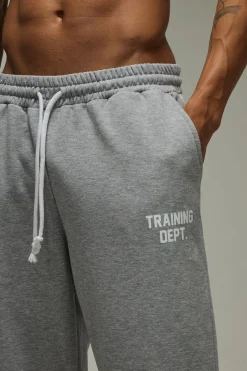 Jogging Droit Training Dept avec Cordon de Serrage Contrasté