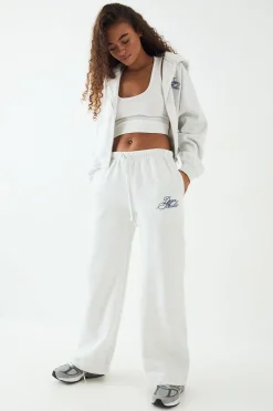 DSGN Studio Jogging Contrast Script Coupe Droite<Femme Pantalons|Dsgn Studio