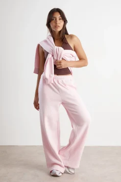 DSGN Studio Jogging Coupe Droite Jambe Large Avec Poche Arrière<Femme Joggings|Vêtements De Sport