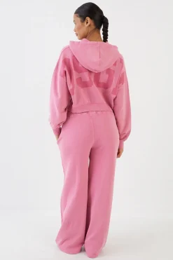 Jogging Dsgn Studio En Coton 100% Teinture Overdyed Coupe Droite