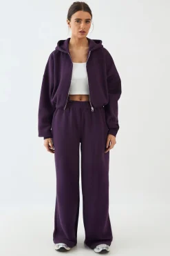 Jogging DSGN Studio en Tissu Éponge avec Appliqué Coupe Droite