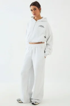 DSGN Studio Jogging en Tissu Éponge avec Appliqué Jambe Droite<Femme Pantalons|Dsgn Studio