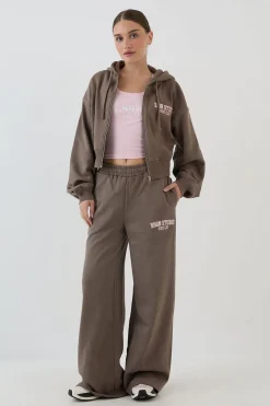 Jogging Dsgn Studio À Jambe Droite Avec Appliqué