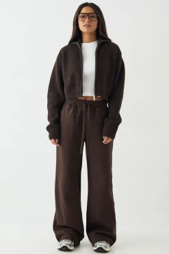 DSGN Studio Jogging à Jambe Droite avec Appliqué en Tissu Assorti<Femme Pantalons|Dsgn Studio