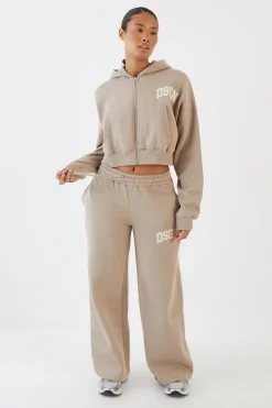 Jogging Dsgn Studio À Jambe Droite Avec Appliqué