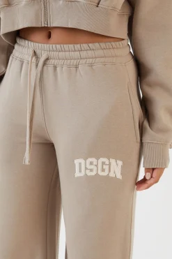 Jogging Dsgn Studio À Jambe Droite Avec Appliqué