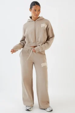 Jogging Dsgn Studio À Jambe Droite Avec Appliqué
