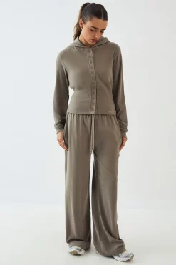 DSGN Studio Jogging à Jambes Droites en Côtes Épaisses<Femme Pantalons|Dsgn Studio