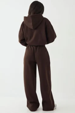 Jogging DSGN Studio à Jambes Droites avec Appliqué Cordon