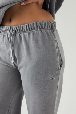 DSGN Studio Jogging Premium Lourd Délavé Coupe Droite<Femme Pantalons|Dsgn Studio