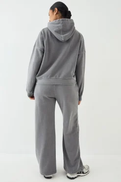 DSGN Studio Jogging Premium Lourd Délavé Coupe Droite<Femme Pantalons|Dsgn Studio
