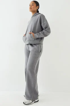 DSGN Studio Jogging Premium Lourd Délavé Coupe Droite<Femme Pantalons|Dsgn Studio