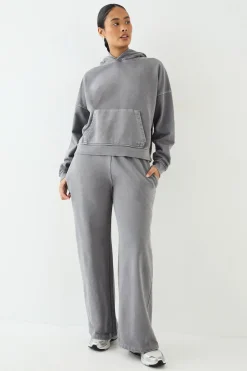 DSGN Studio Jogging Premium Lourd Délavé Coupe Droite<Femme Pantalons|Dsgn Studio