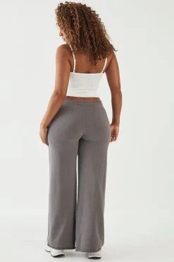 Jogging Dsgn Studio Taille Basse Cordon Contrasté Jambe Droite Molleton Bouclette
