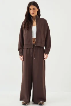 DSGN Studio Jogging à Taille Haute et Jambes Larges<Femme Pantalons|Dsgn Studio
