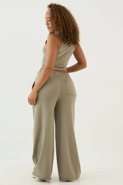 DSGN Studio Jogging Taille Mi-haute Jambe Large Léger<Femme Pantalons|Dsgn Studio