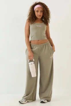 DSGN Studio Jogging Taille Mi-haute Jambe Large Léger<Femme Pantalons|Dsgn Studio