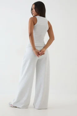 DSGN Studio Jogging Taille Mi-haute Avec Ceinture Repliable Coupe Ample<Femme Pantalons|Dsgn Studio