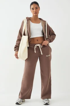 DSGN Studio Jogging Taille Moyenne Jambe Droite avec Cordon Contrastant<Femme Pantalons|Dsgn Studio