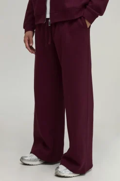 boohooMAN Jogging Essentiel À Jambe Large<Homme Survêtements|Essentiels