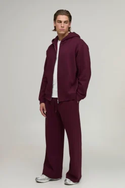 boohooMAN Jogging Essentiel À Jambe Large<Homme Survêtements|Essentiels